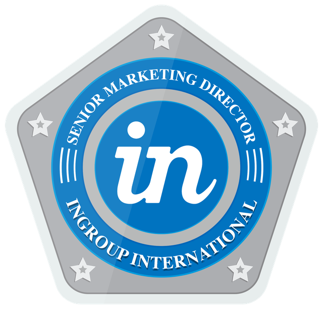 Pin oficial Senior Marketing Director